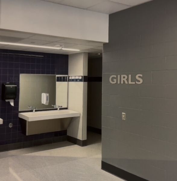 Girl's bathroom sign