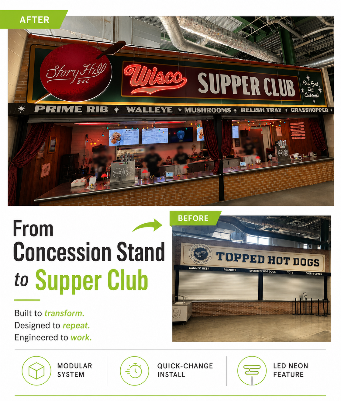 Transforming Ballpark Concessions into a Supper Club Experience