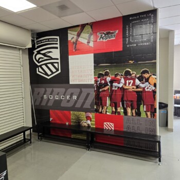 Ripon College, Soccer Team Wall Graphic. Ripon College, Soccer Team Wall Graphic.